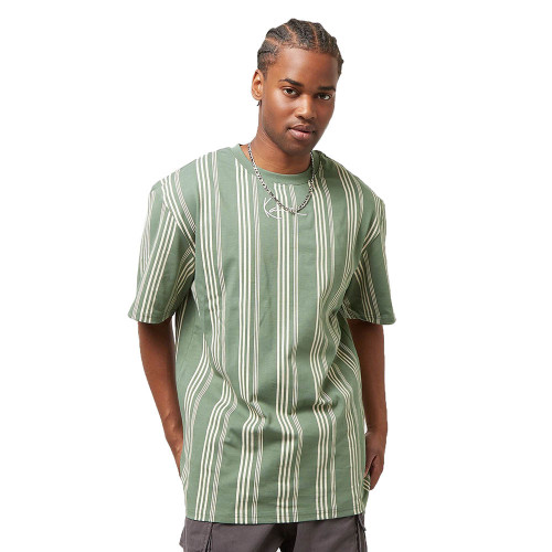 Karl Kani Ανδρική κοντομάνικη μπλούζα Small Signature Striped Tee